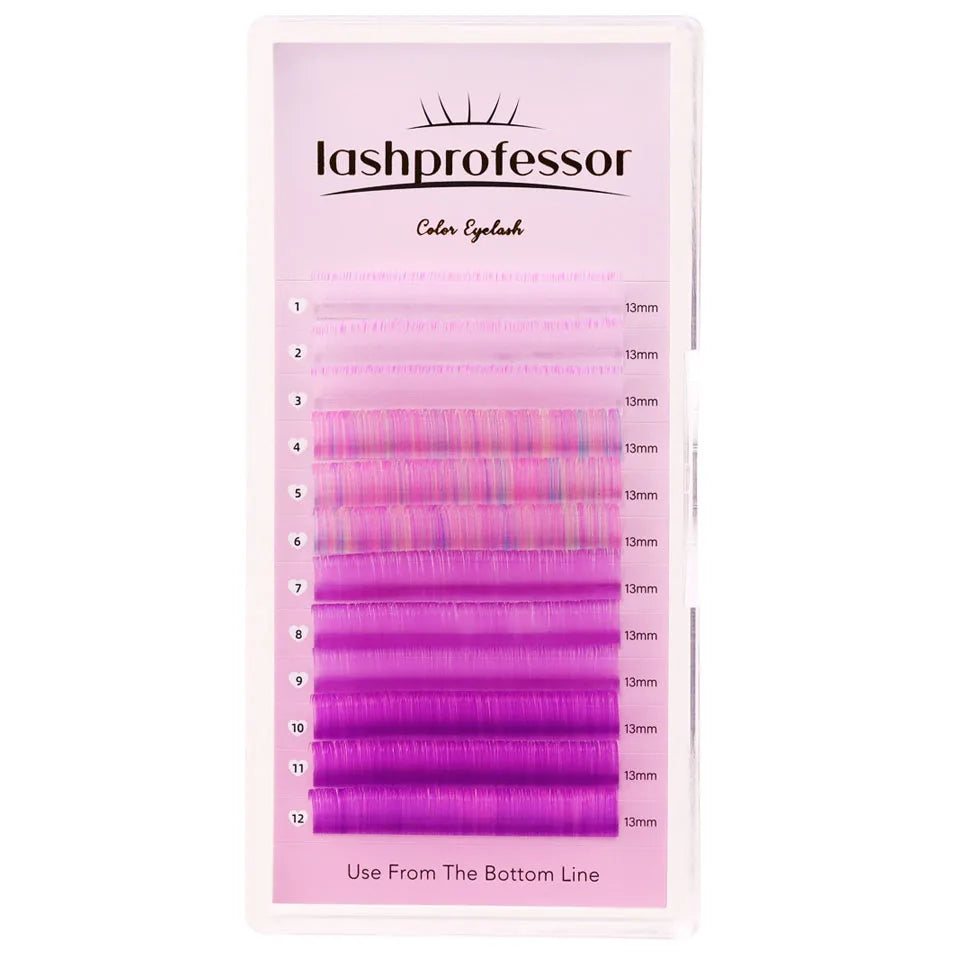 Colored Classic Eyelash Extensions – Soft, Natural & High-Quality Lashes