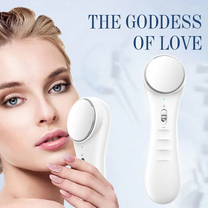 5-in-1 Ultrasonic Skin Scrubber & Facial Beauty Kit – Deep Clean, Lift, Glow
