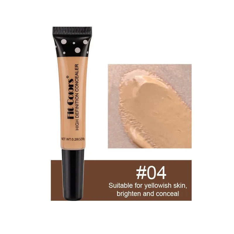 Six-Color Concealer Palette – Nourishing, Full Coverage & Dark Circle Repair