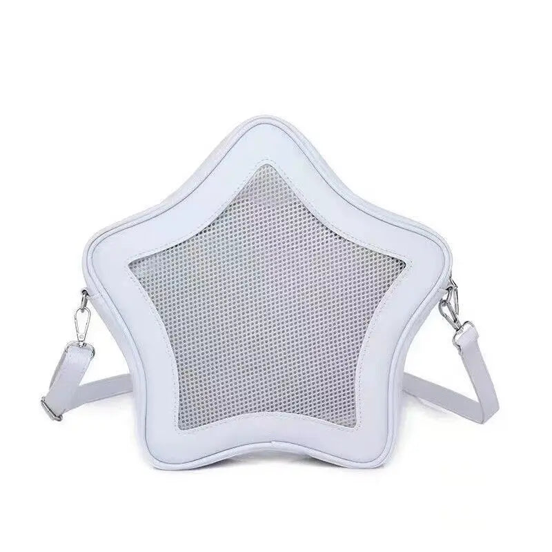 Kawaii Ita Bag – Star Shaped Mini Crossbody & Shoulder Bag for Women