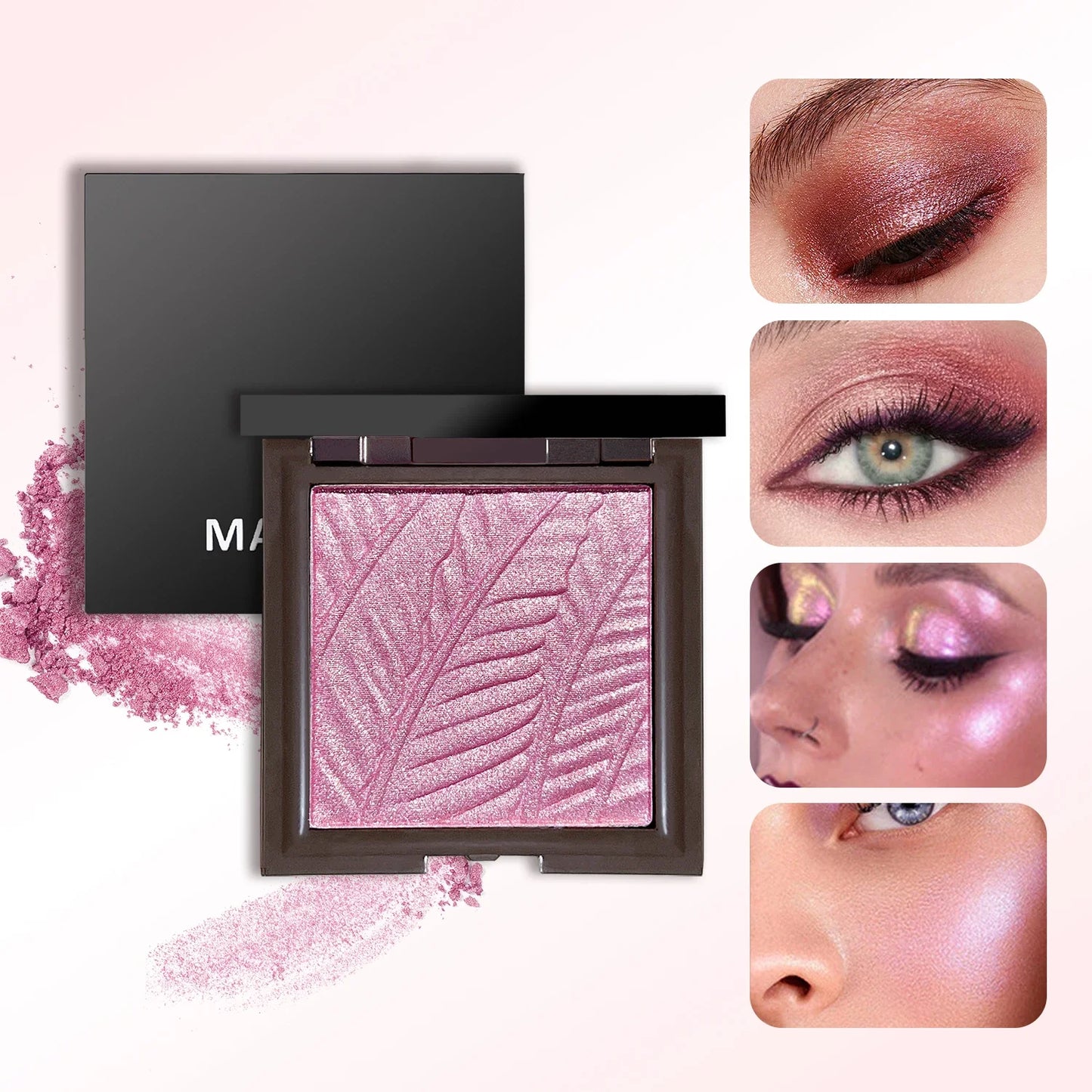 Star Eyes Mini Silver Block – 3-in-1 Multifunctional Powder