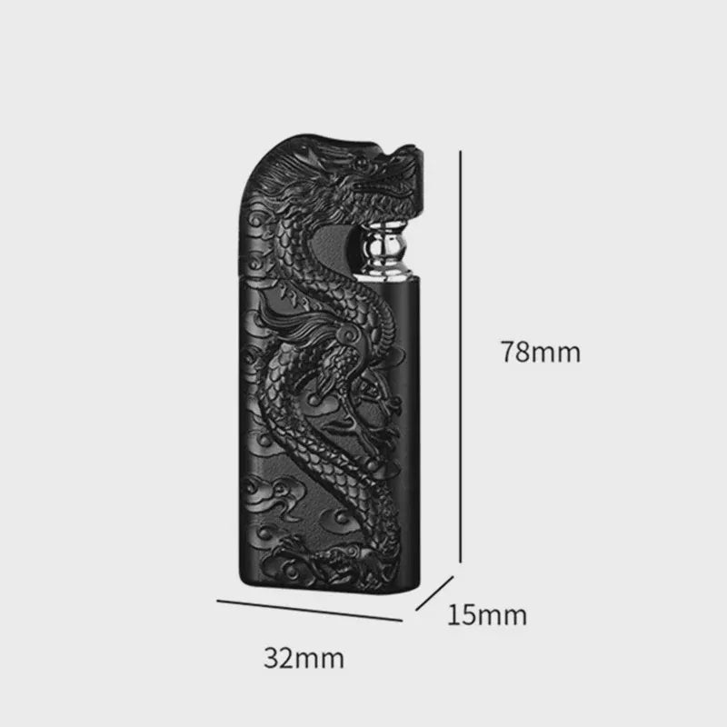 Magics Dual Flame Dragon Lighter – Refillable Metal