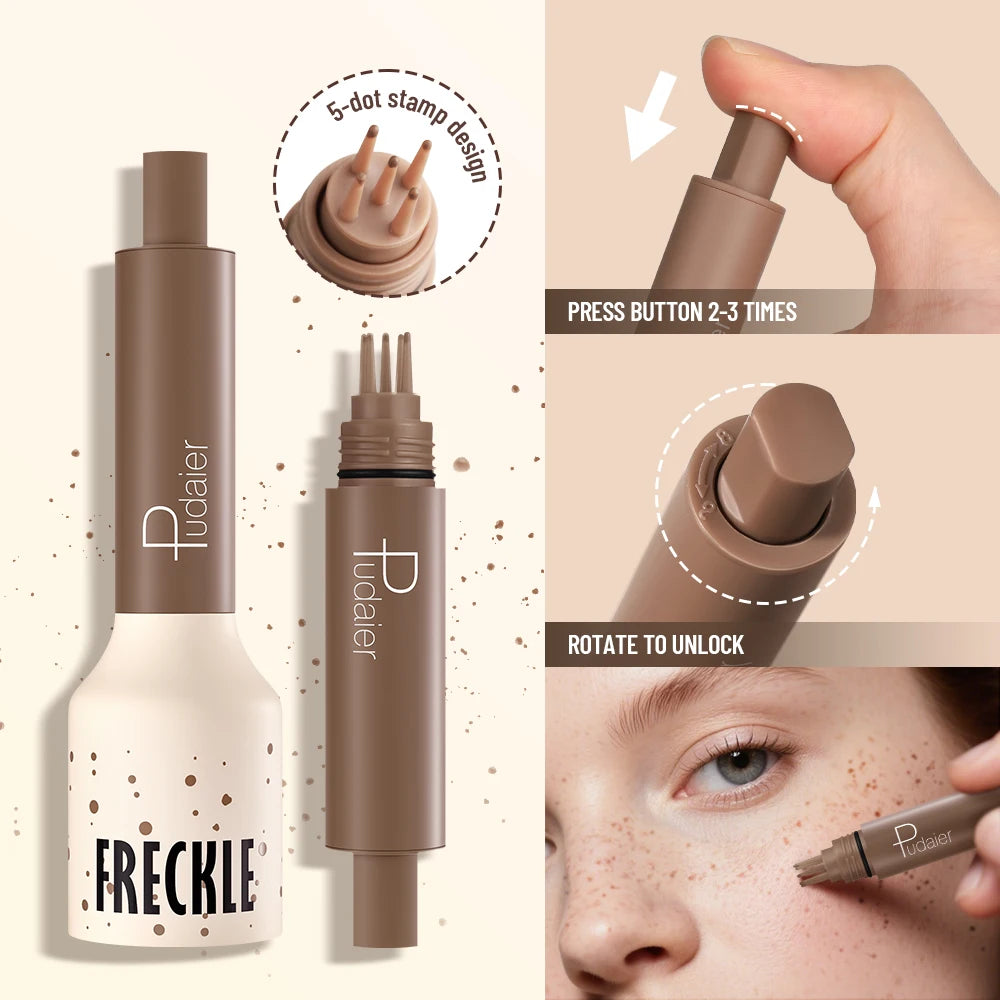 Natural Freckle Stamp Pen – Quick-Dry, Waterproof & Sweatproof (1.2ml)