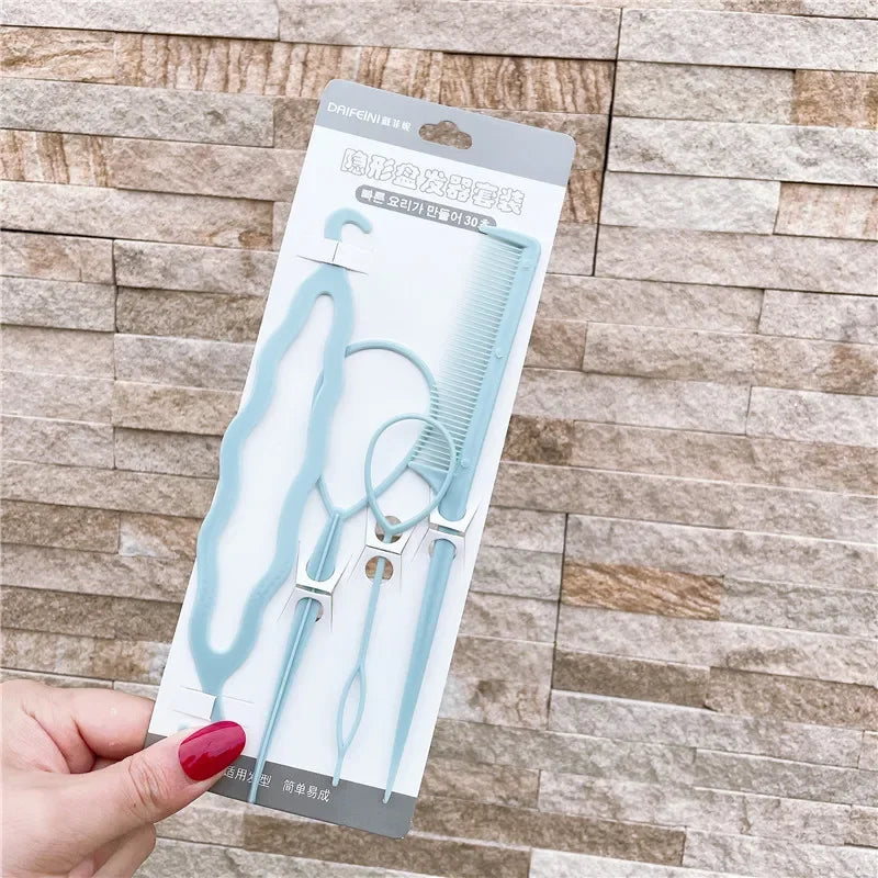 Magic Hair Styling Tools Set β Twist & Slay with Ease!