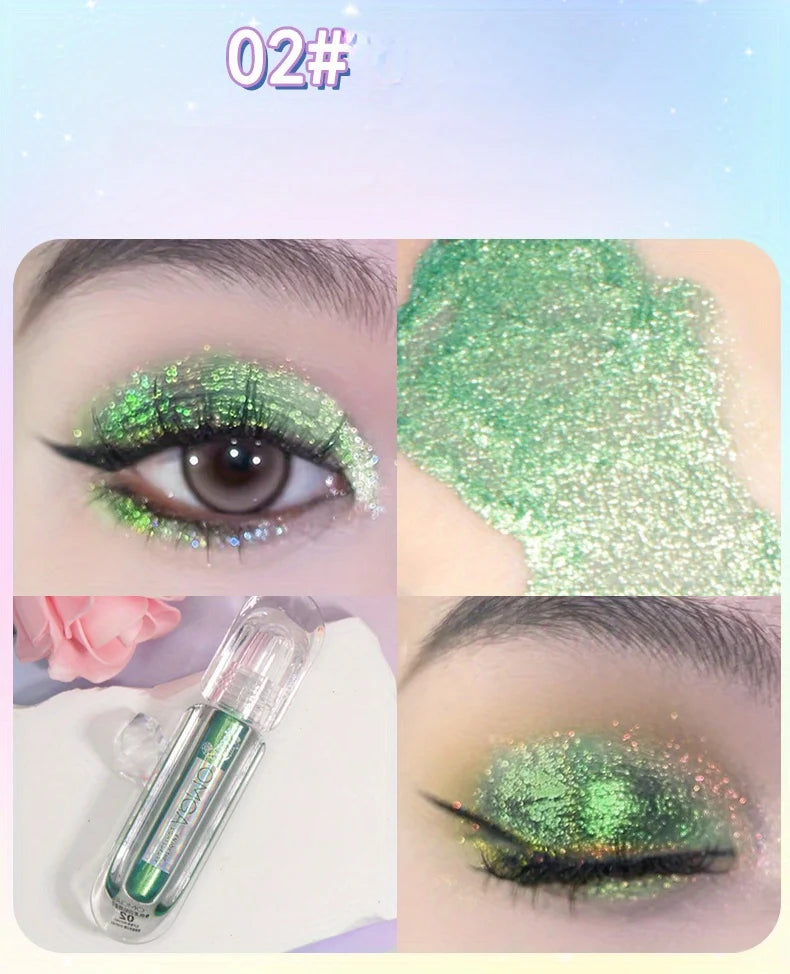 Chameleon Flash Diamond Liquid Eyeshadow – Multi-Dimensional Shimmer
