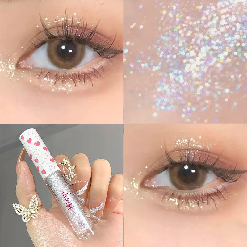 6 Colors Glitter Liquid Eyeshadow