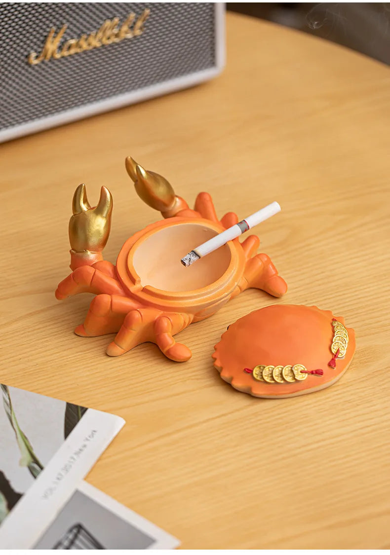 Lucky Crab Ashtray