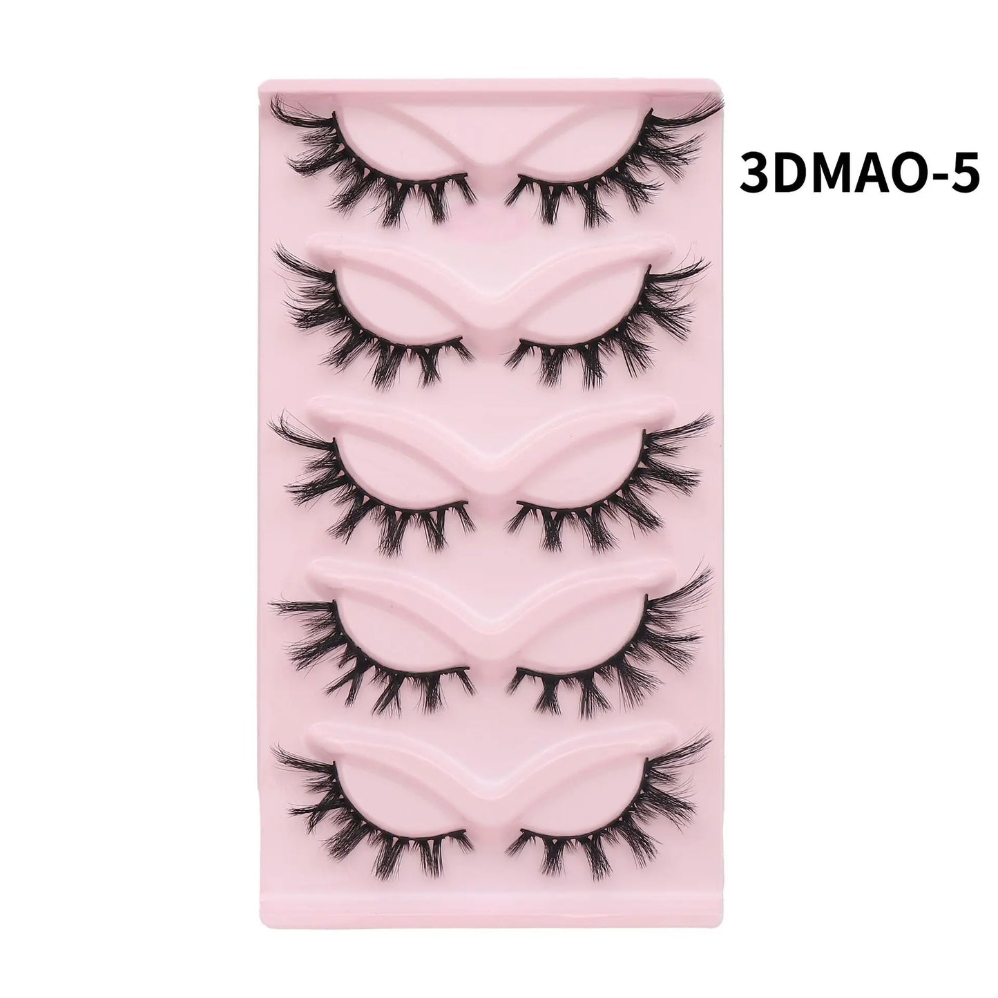 Cat Eye 3D Lashes – Fluffy, Wispy, Manga Magic