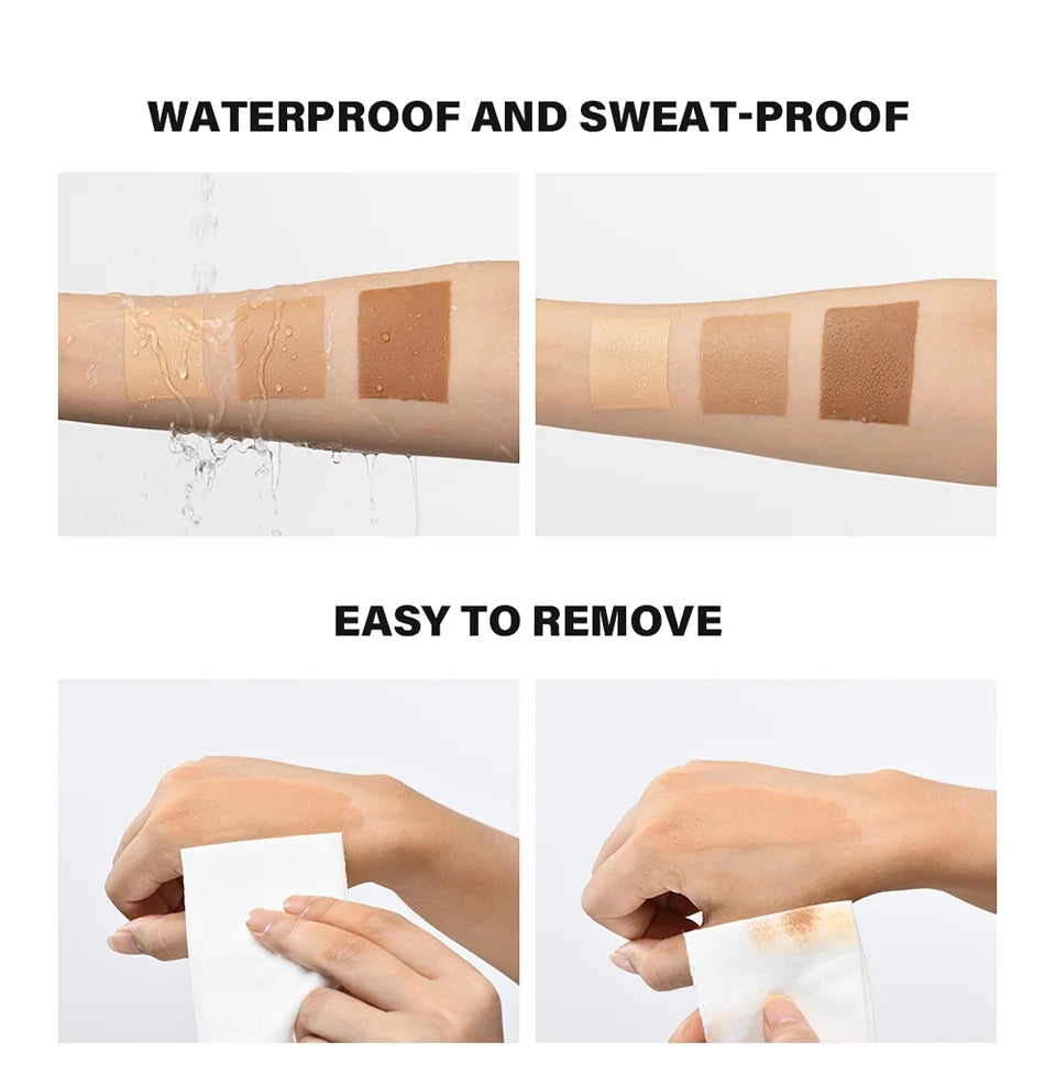 Waterproof Body & Leg Makeup Lotion – Medium Bronze Foundation Cream (118g)
