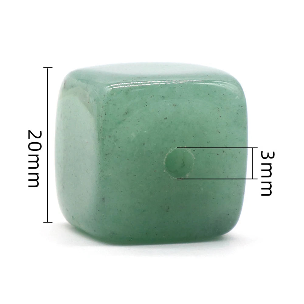 Square Crystal Incense Holder – Natural Stone Censer Base for Sticks & Coils