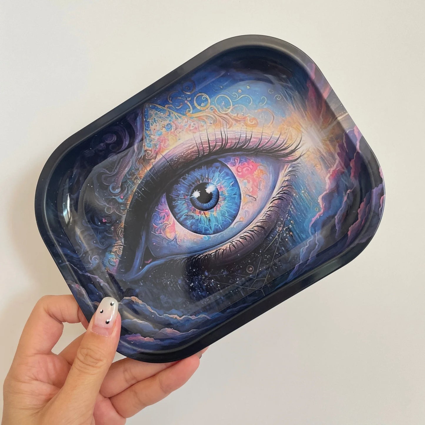 7×5.5 Inch Portable Rolling Tray