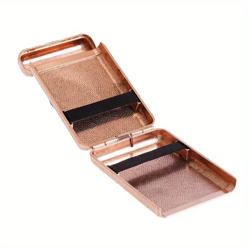Retro Hand-Carved Metal Storage Case – Portable Pocket Organizer Box