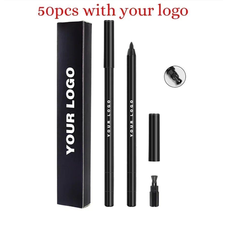 6.5g Waterproof Eyeliner Pencil – Built-in Sharpener, Long-Lasting Formula
