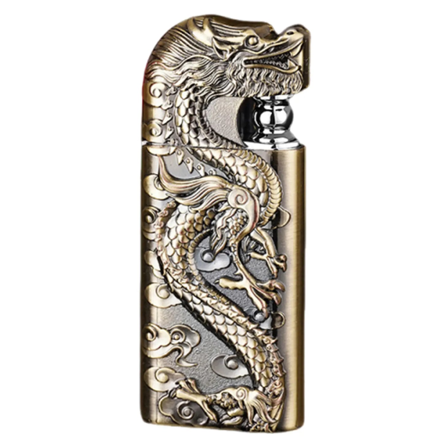 Magics Dual Flame Dragon Lighter – Refillable Metal