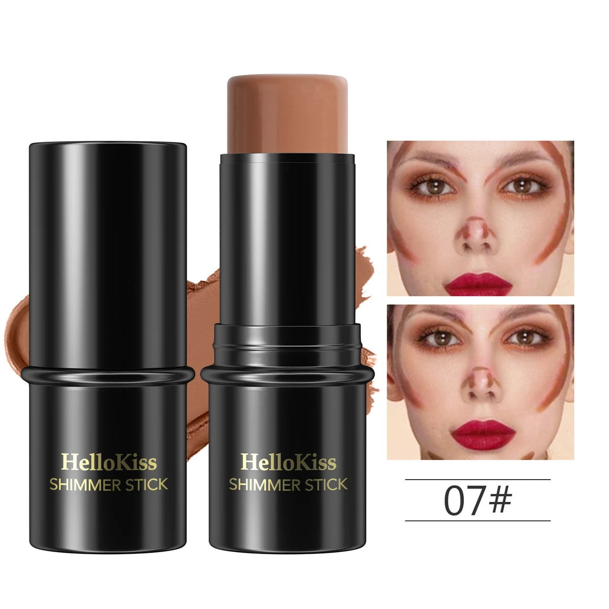 Hello Kiss Face Bronzer & Contour Stick
