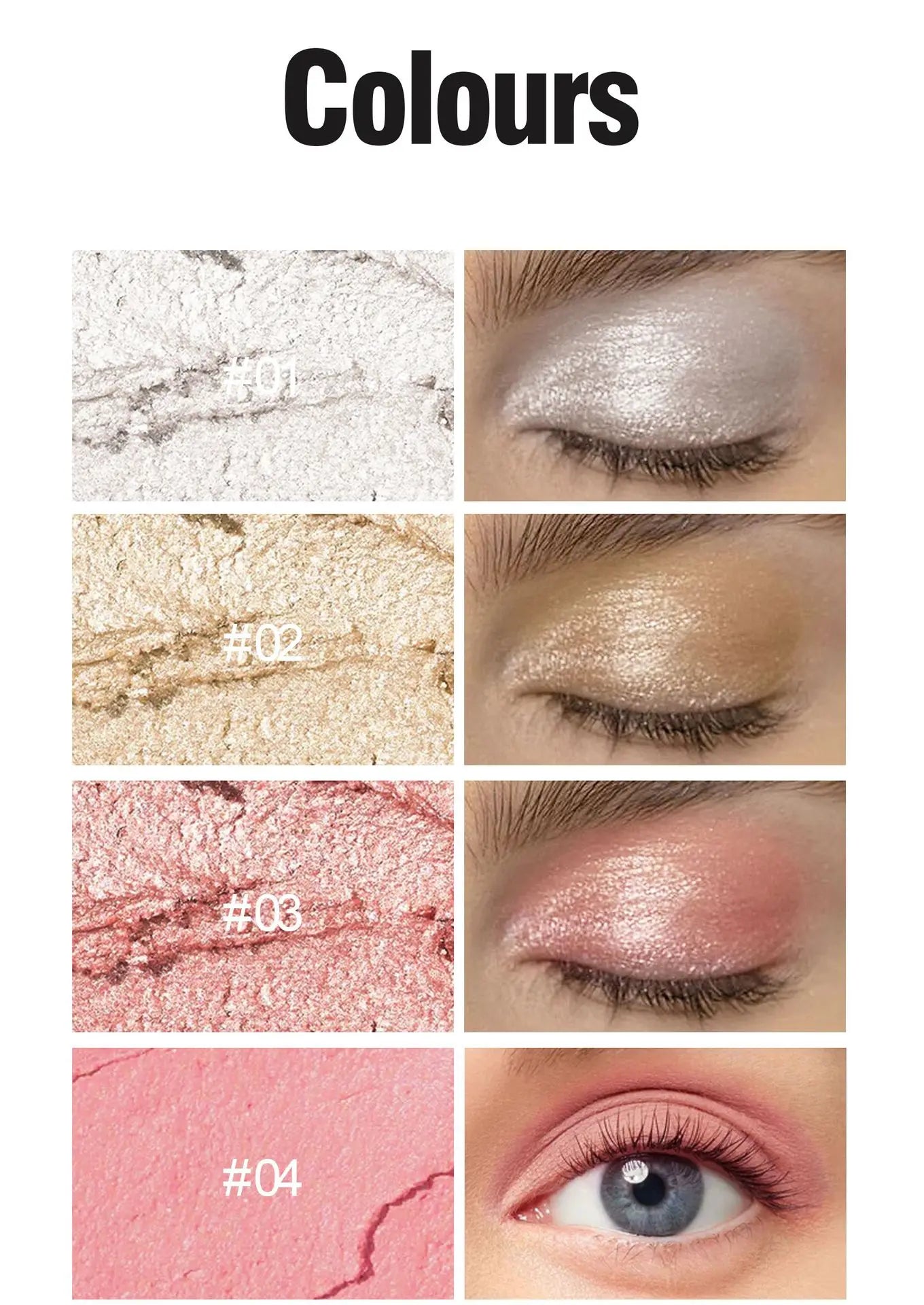 Double-Head Eyeshadow Stick – Shimmer & Matte Cream Pencil (Waterproof, Long-Lasting)