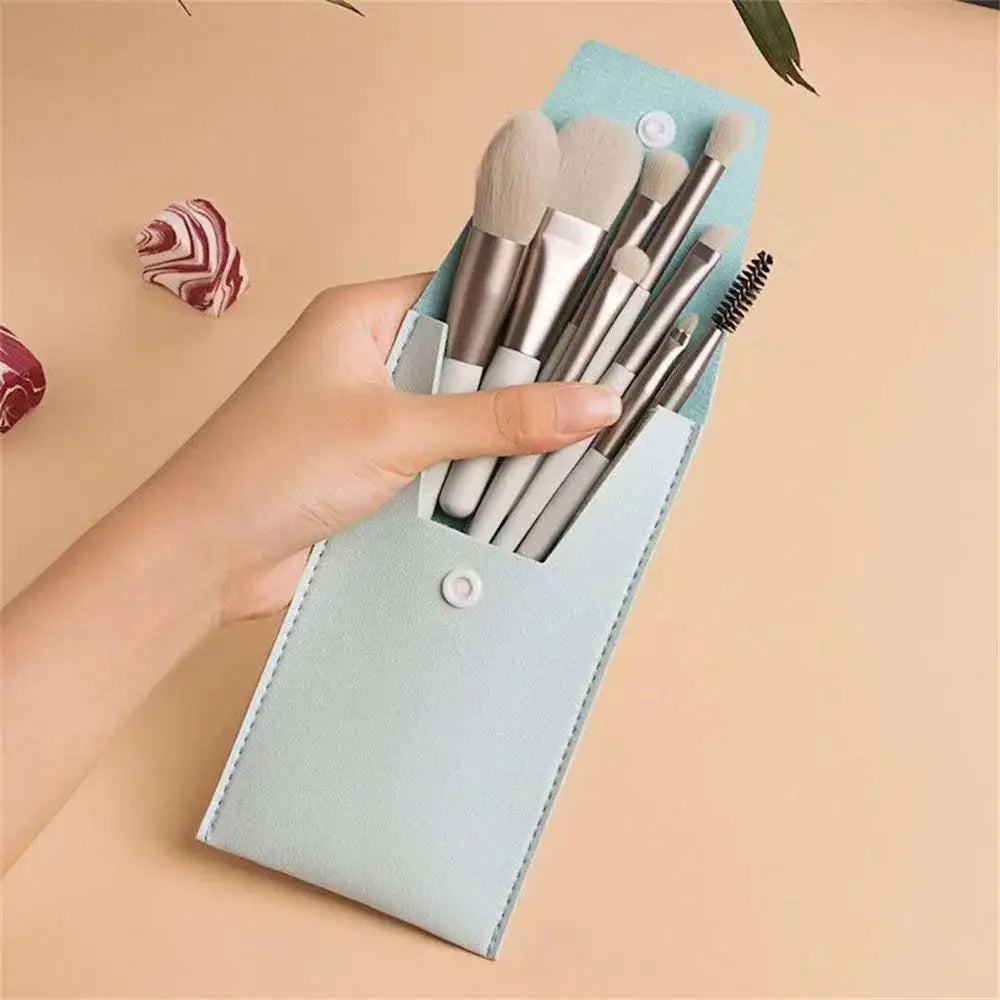 8-Piece Makeup Brush Set – Soft & Fluffy Blending Tools