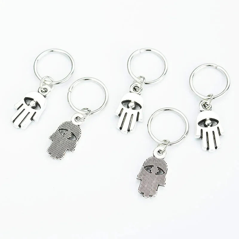 5pcs Butterfly Hair Beads