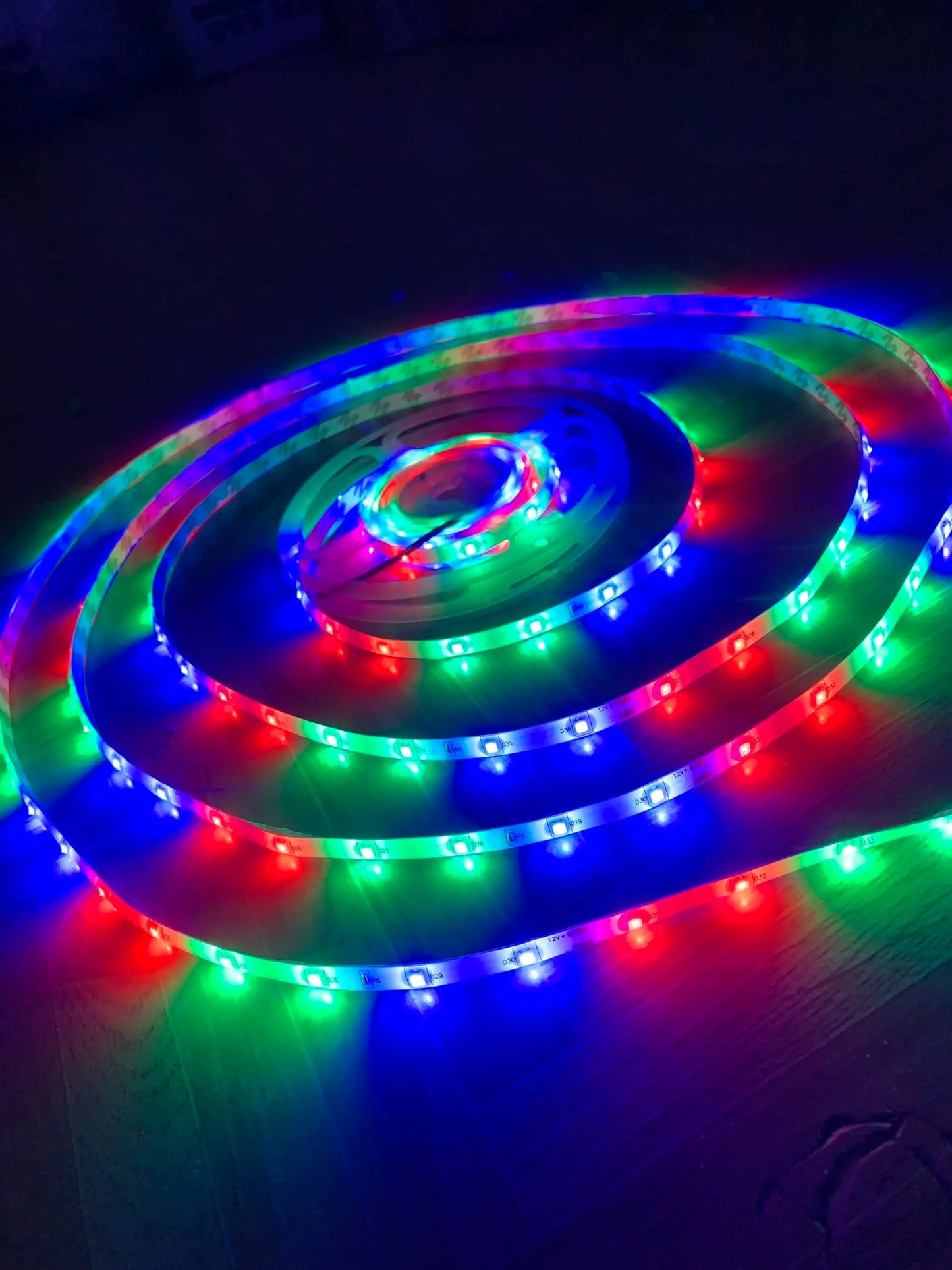 RGB LED Strip Lights – Music Sync Rope Lights with Remote & App Control (16ft–196ft)