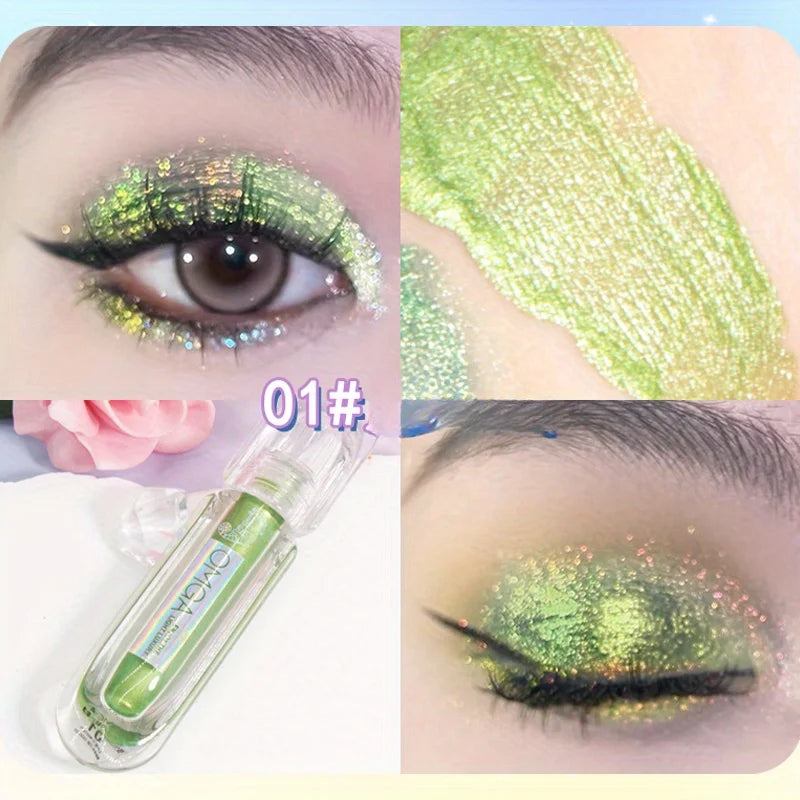Chameleon Flash Diamond Liquid Eyeshadow – Multi-Dimensional Shimmer