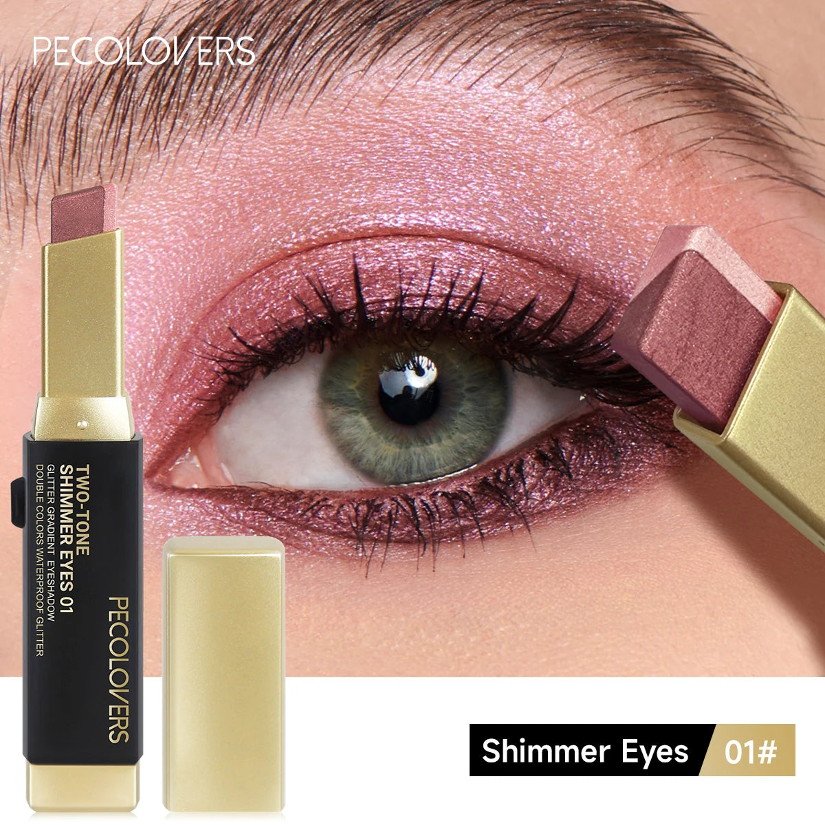 Double Color Eyeshadow Stick – Swipe, Sparkle, Slay