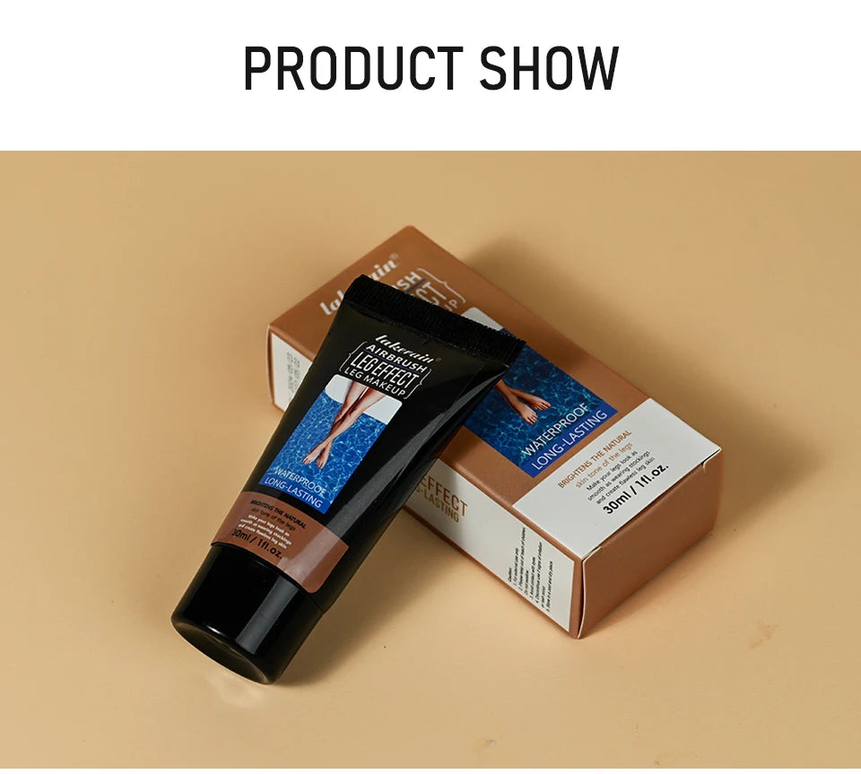 Waterproof Body & Leg Makeup Lotion – Medium Bronze Foundation Cream (118g)