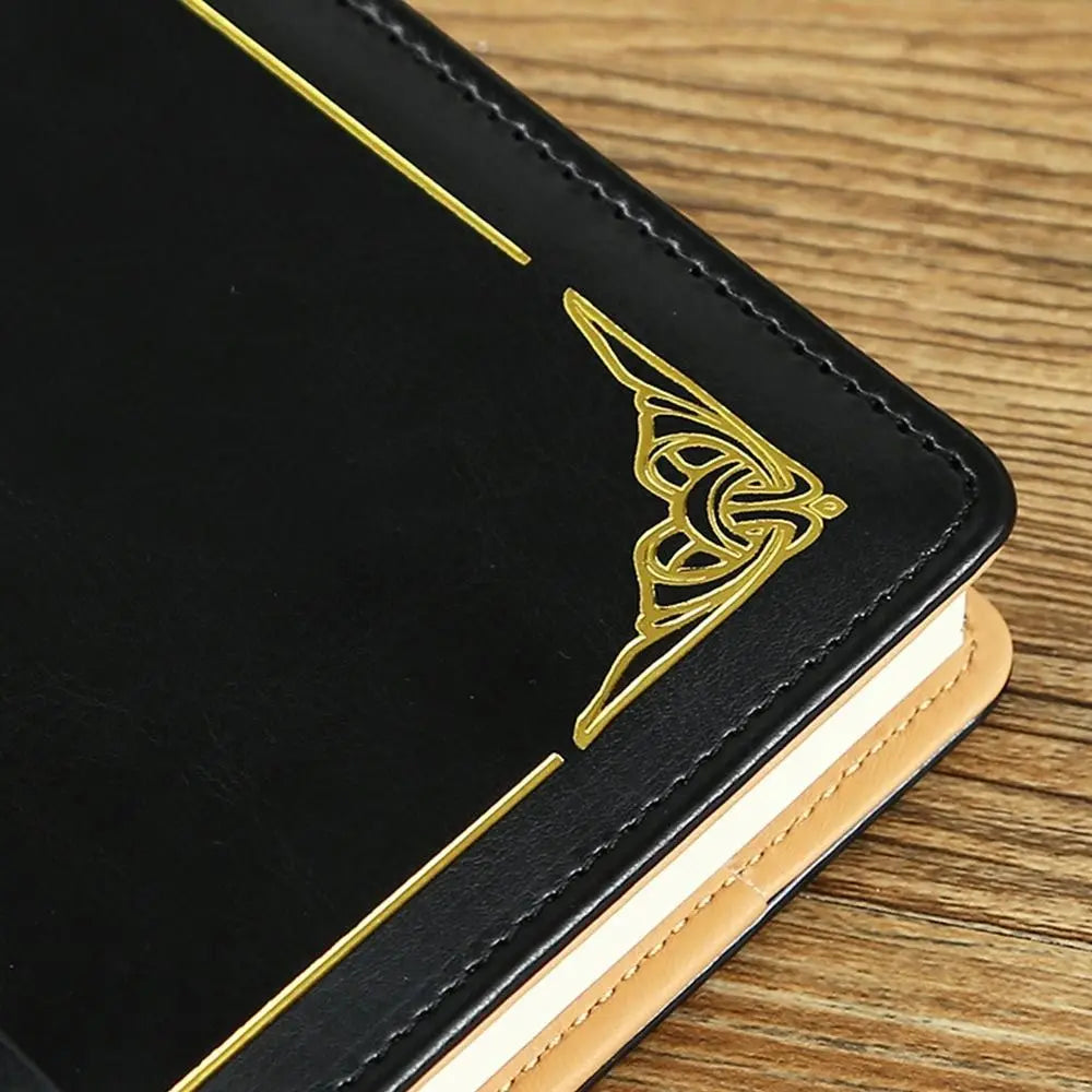 A5 Retro Password Lock Notebook – 200 Sheets Creative Thickened Diary & Stationery