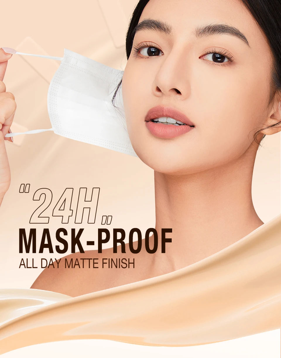 O.TWO.O Liquid Foundation Cream – High Coverage, SPF30 & Waterproof Base (30ml)