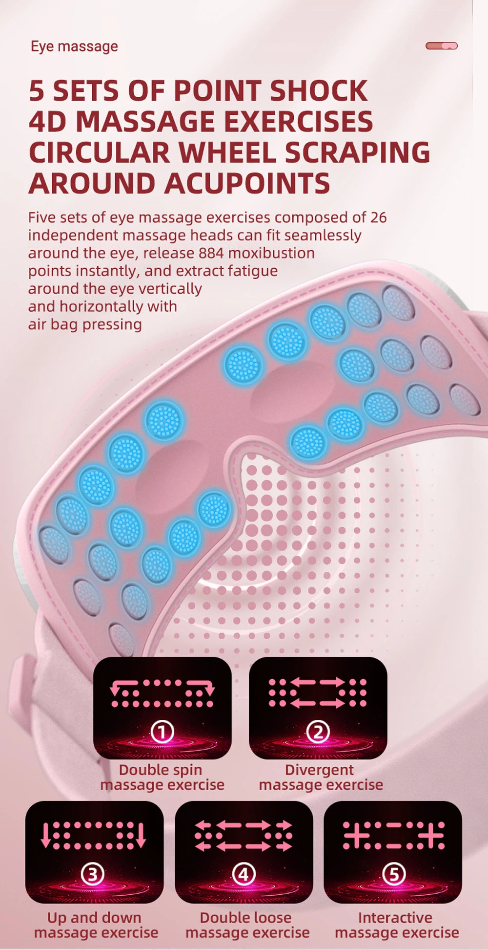 4D Electric Eye Massager – Relax. Recharge. Rejuvenate.