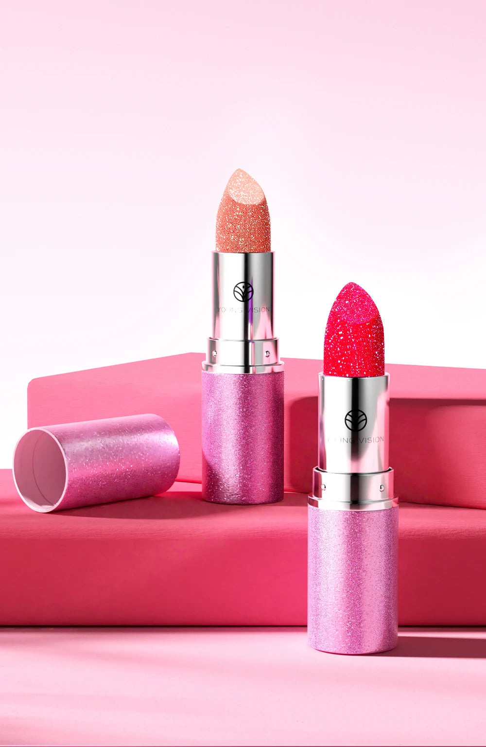 YOUNG VISION Color-Changing Pearl Lipstick – Flash, Glow & Go!