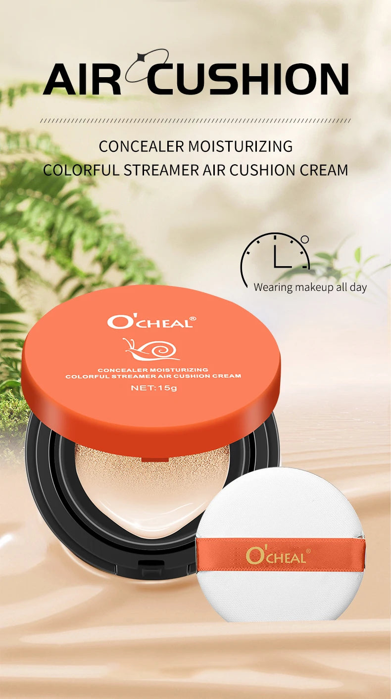 Whitening BB Cream Foundation – Air Cushion Concealer & Brightening Base