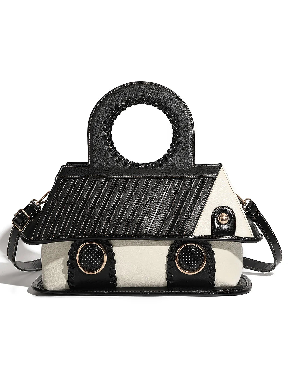 Large Capacity Women’s Leather Purse – Fashion Top Handle & Crossbody Handbag