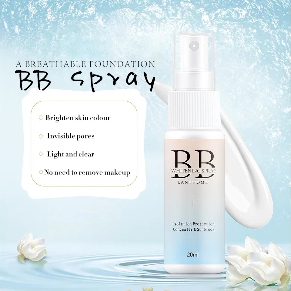 BB Whitening Spray – Brightening & Moisturizing Foundation Mist