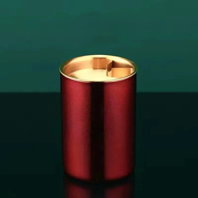 Stainless Steel Ashtray with Lid