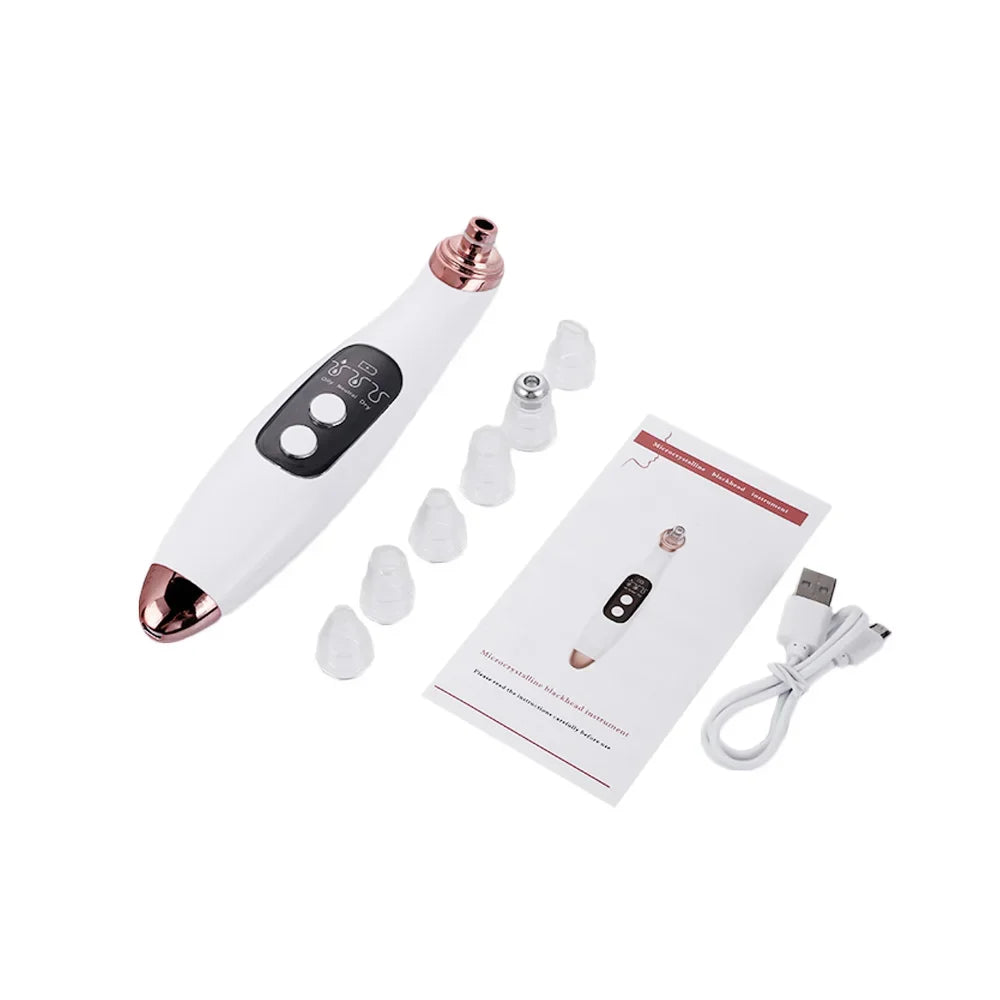 5-in-1 Ultrasonic Skin Scrubber & Facial Beauty Kit – Deep Clean, Lift, Glow