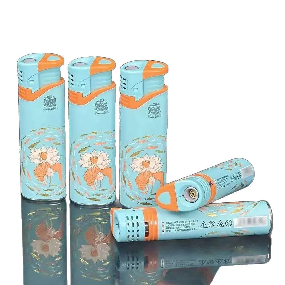 5PCS Jet Torch Flame Lighter Set – Windproof Refillable Butane Gadgets