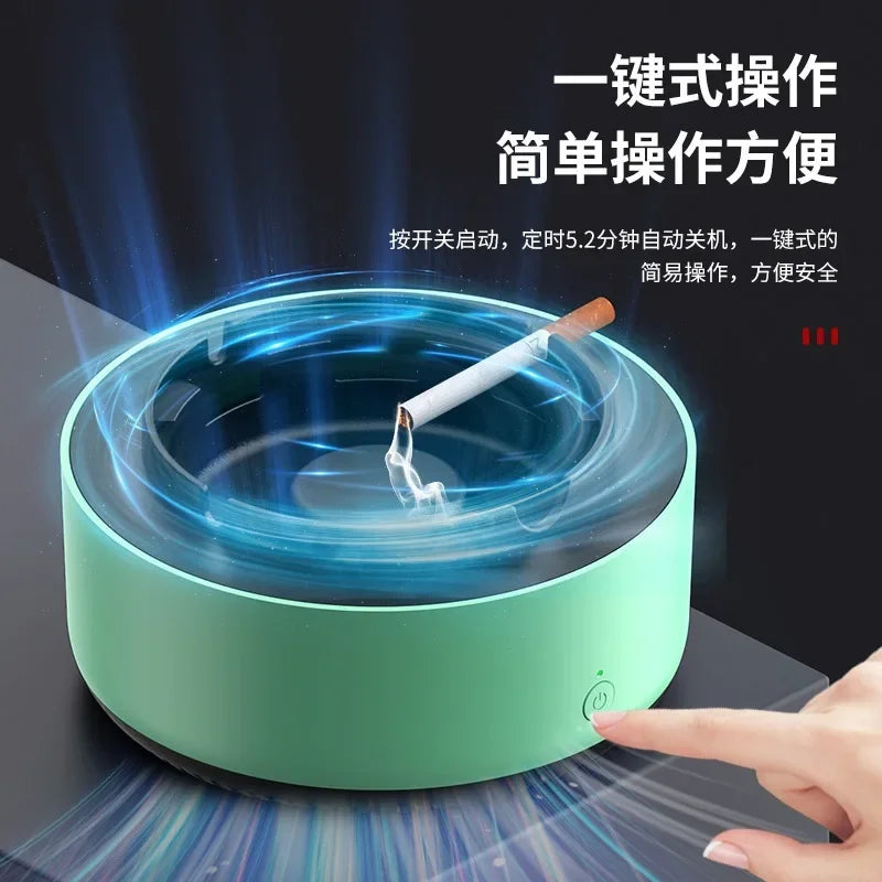 Smart Air Purifier Tray – Portable Anion Purification Gadget for Home & Car