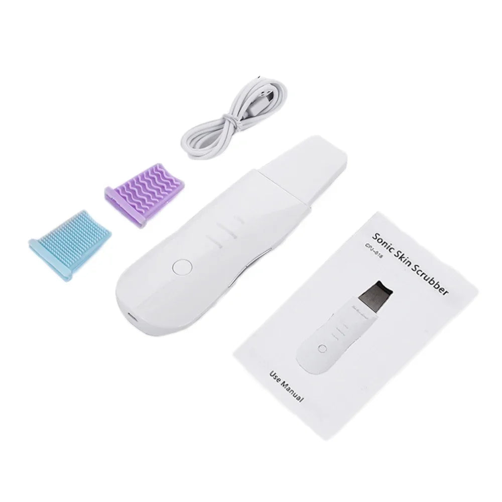 5-in-1 Ultrasonic Skin Scrubber & Facial Beauty Kit – Deep Clean, Lift, Glow