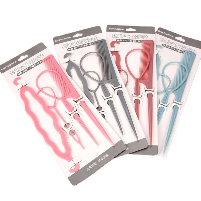Magic Hair Styling Tools Set β Twist & Slay with Ease!