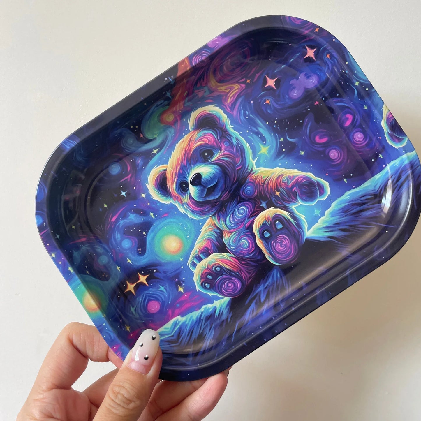 7×5.5 Inch Portable Rolling Tray