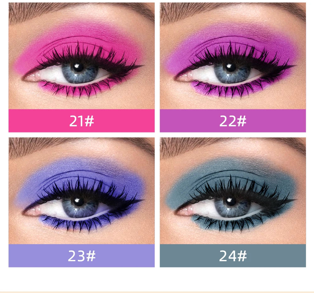 8pcs Liquid Eyeshadow Stick Set – Brown & Coffee Tones