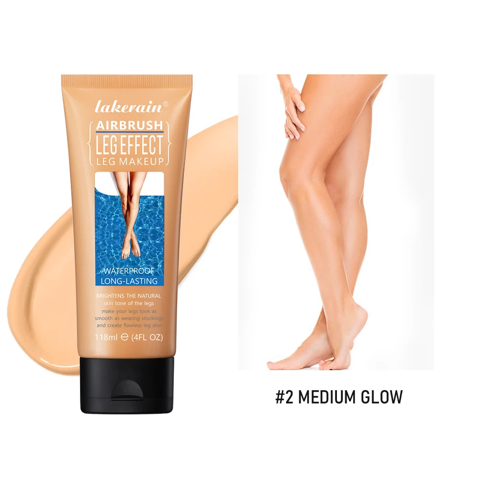 Waterproof Body & Leg Makeup Lotion – Medium Bronze Foundation Cream (118g)