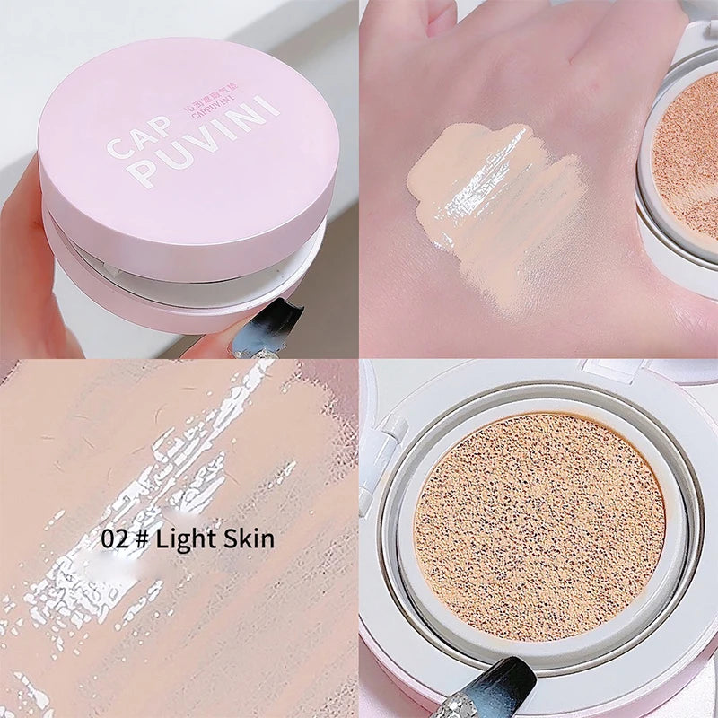 Moisturizing Concealer Air Cushion Foundation – Natural, Long-Lasting & Water-Resistant (13g)