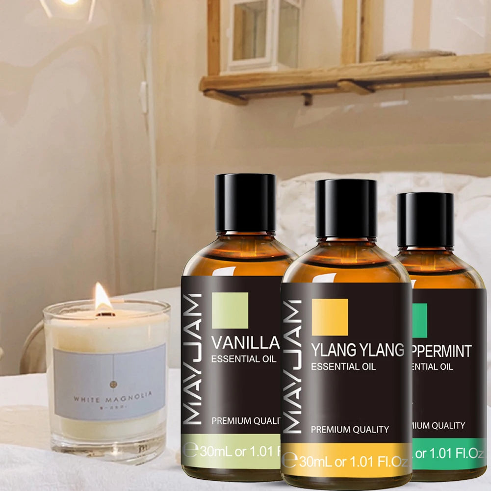 Aromatherapy Essential Oil – 30ml Single Scents
