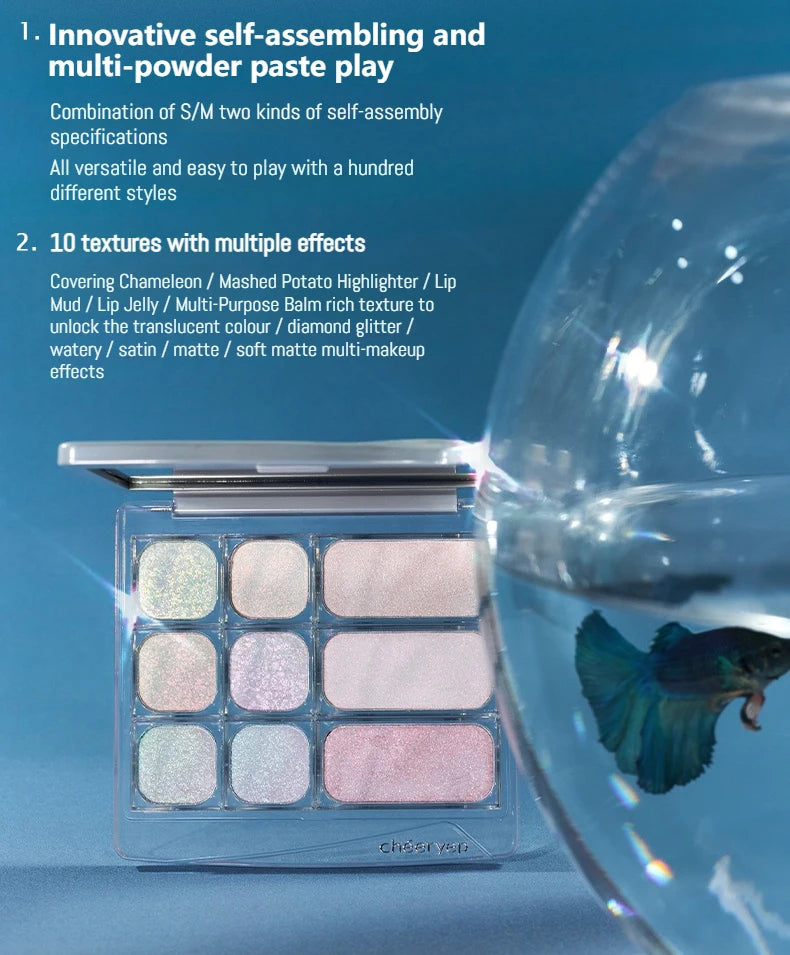 Chameleon Eyeshadow – Shimmer, Shift, and Glow Anywhere