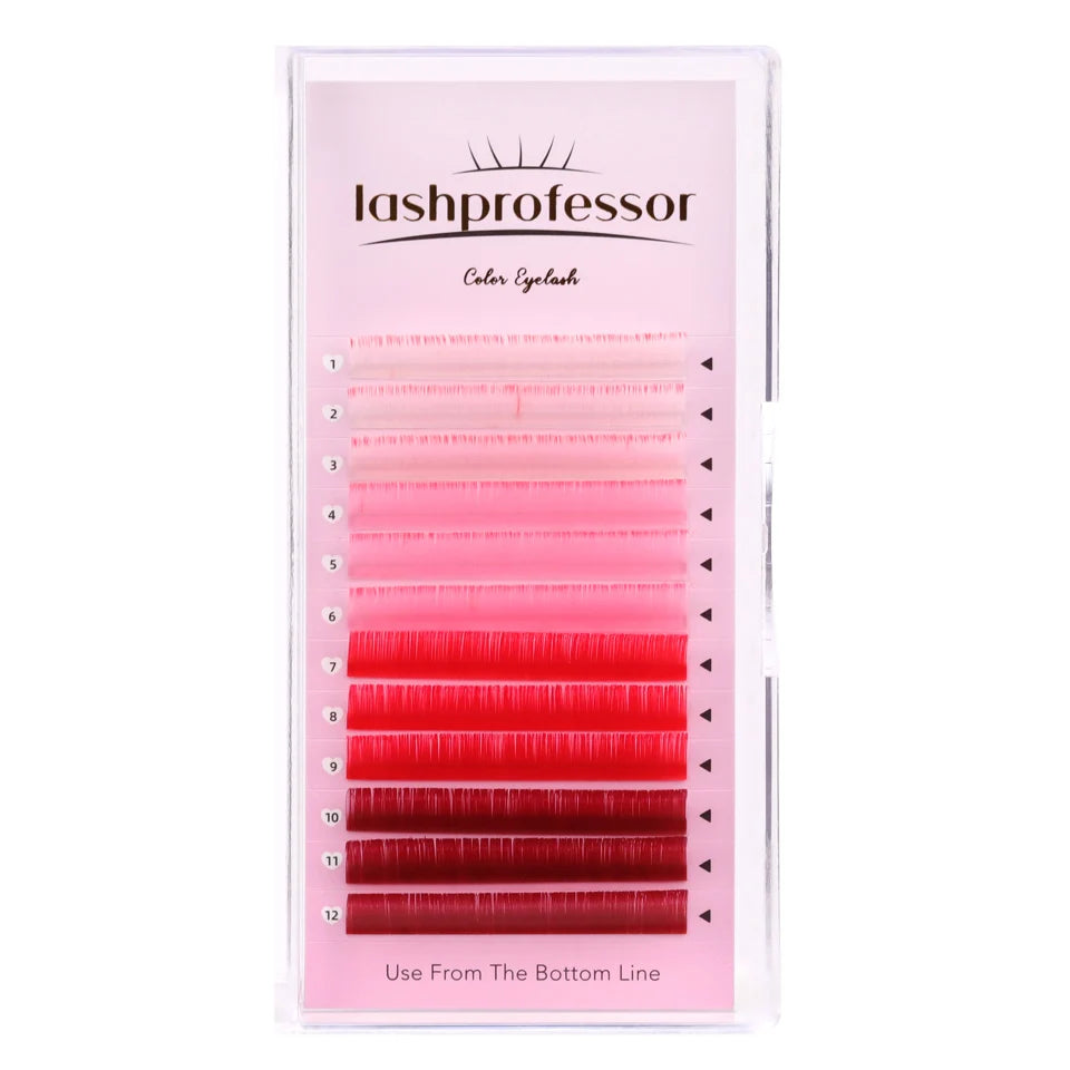 Colored Classic Eyelash Extensions – Soft, Natural & High-Quality Lashes