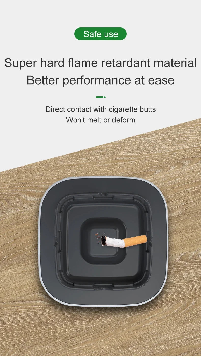 Smart Air Purifier Tray – Portable Anion Purification Gadget for Home & Car