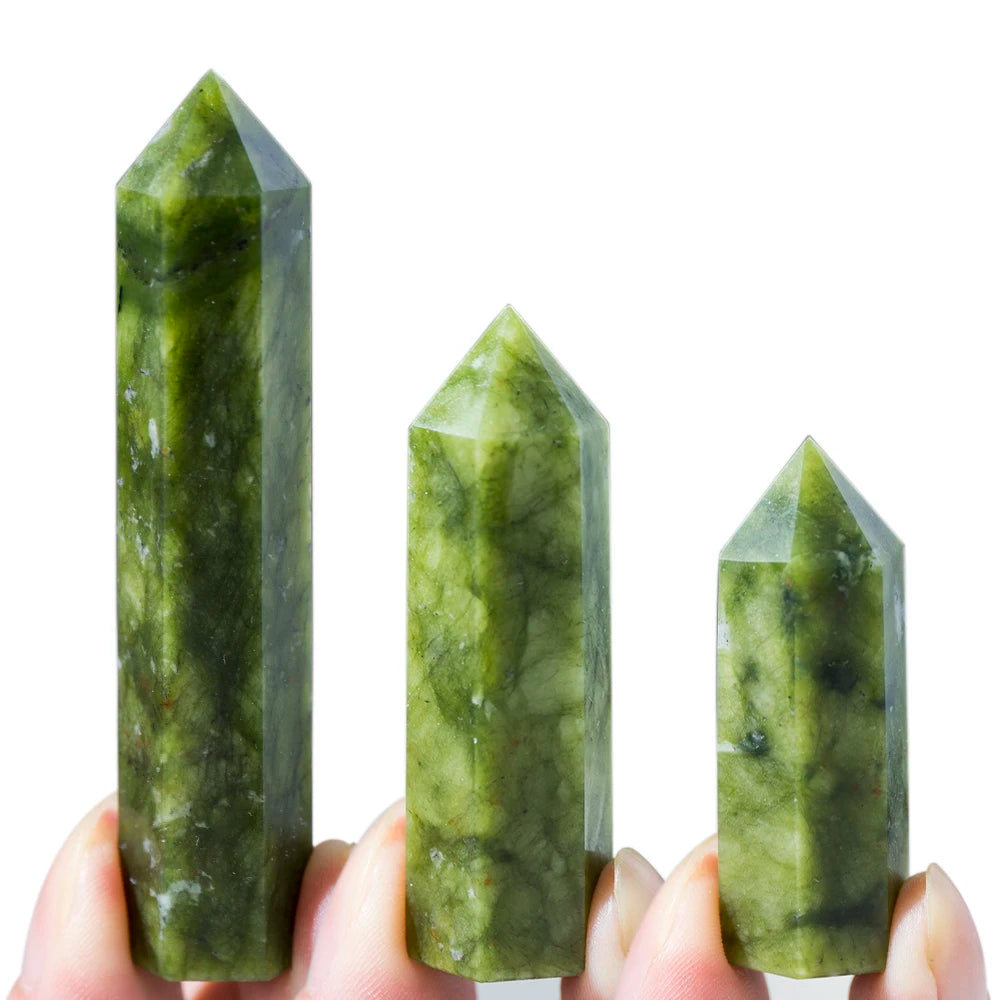 Natural Crystal Point Wand – Healing Stones & Witchcraft Décor