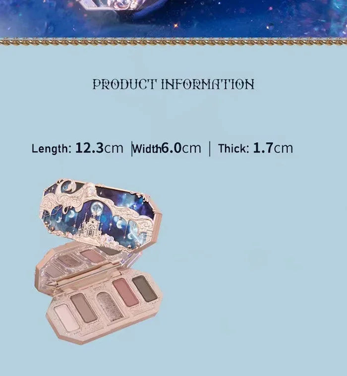 Flower Knows Moonlight Mermaid Eyeshadow Palette – 8 Magical Shades to Mesmerize