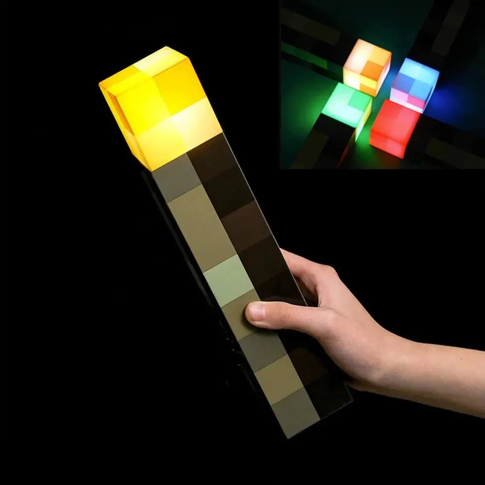 Brownstone Flashlight LED Night Light – Color-Changing USB Rechargeable Decorative Lamp